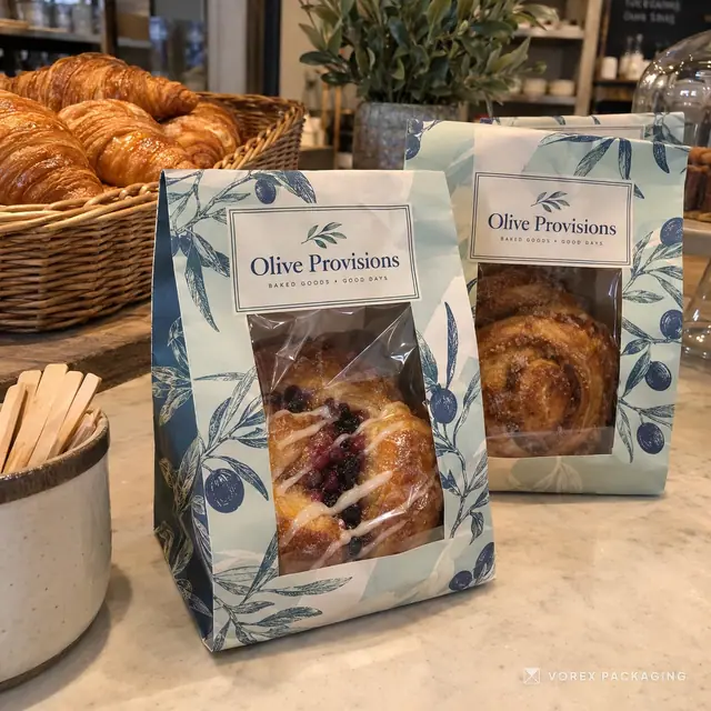 Custom Bakery Bags by Vorex
