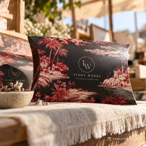 Custom Pillow Boxes by Vorex