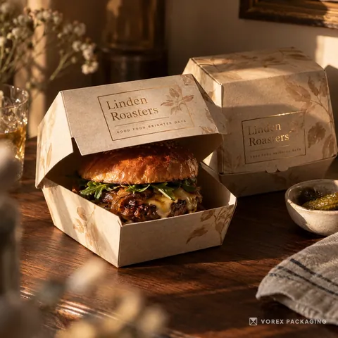 Custom Burger Boxes by Vorex
