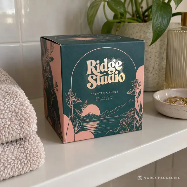 Custom Candle Boxes by Vorex