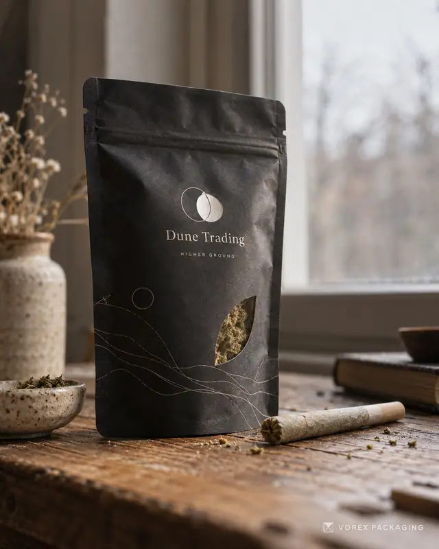 Custom Cannabis Mylar Bags by Vorex