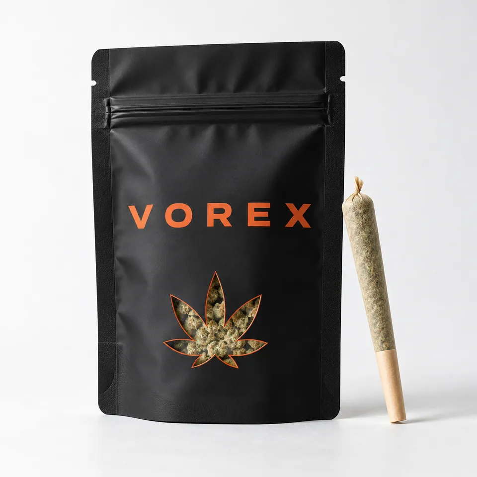 Custom Cannabis Mylar Bags by Vorex