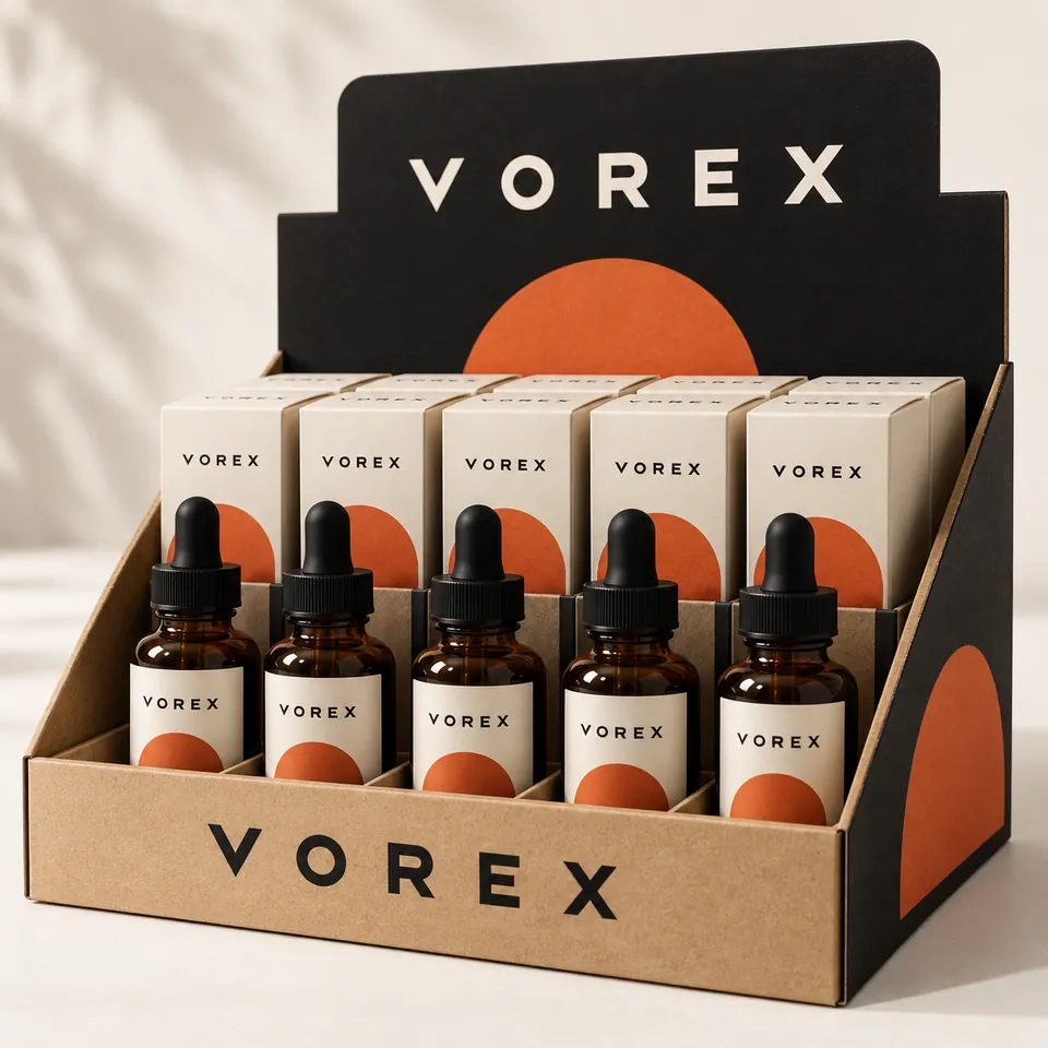 Custom CBD Display Boxes by Vorex