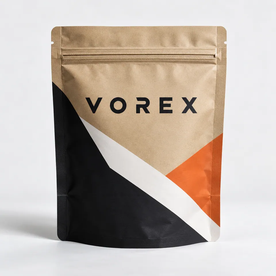 Custom Child Resistant Mylar Bags by Vorex