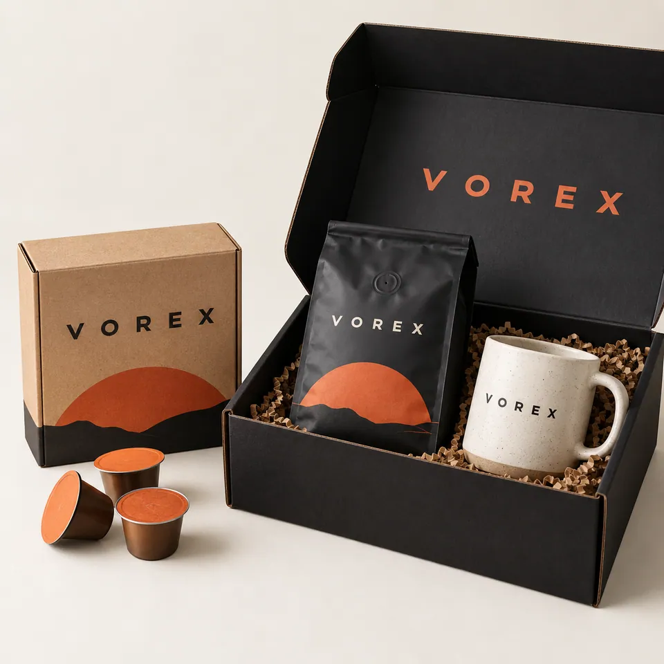 Custom Coffee Boxes by Vorex