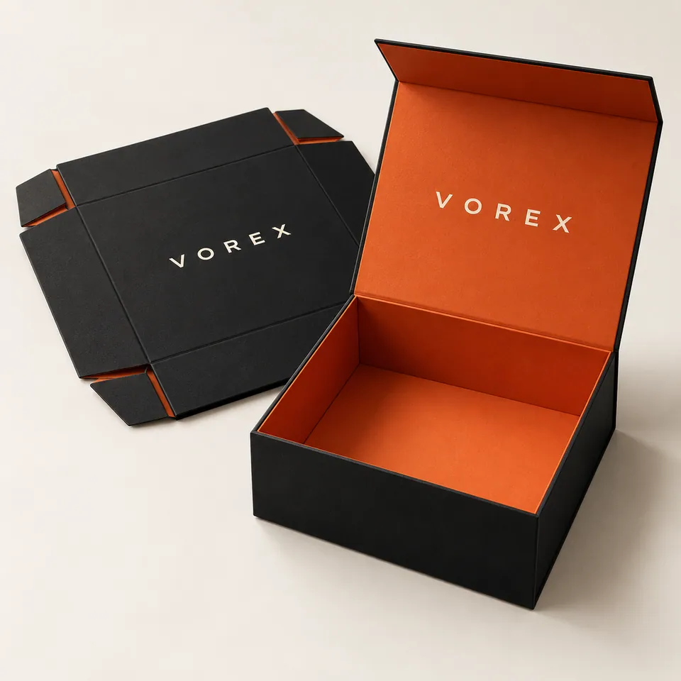 Custom Collapsible Rigid Boxes by Vorex