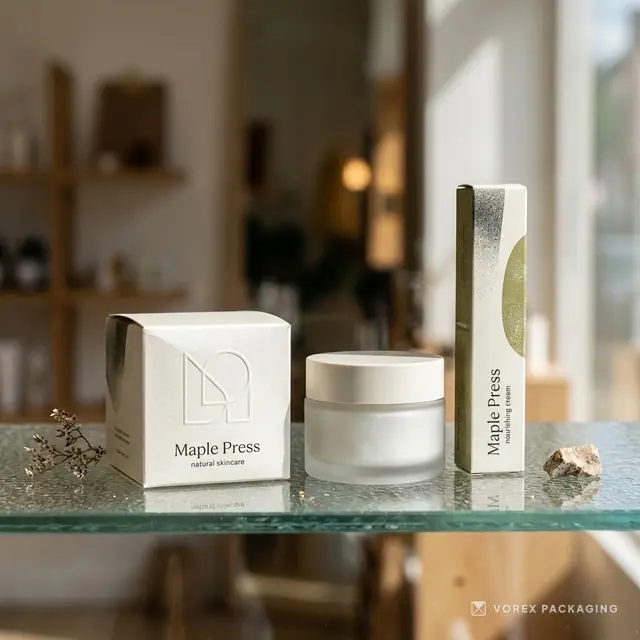Custom Cream Boxes by Vorex