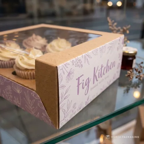 Custom Cupcake Boxes by Vorex