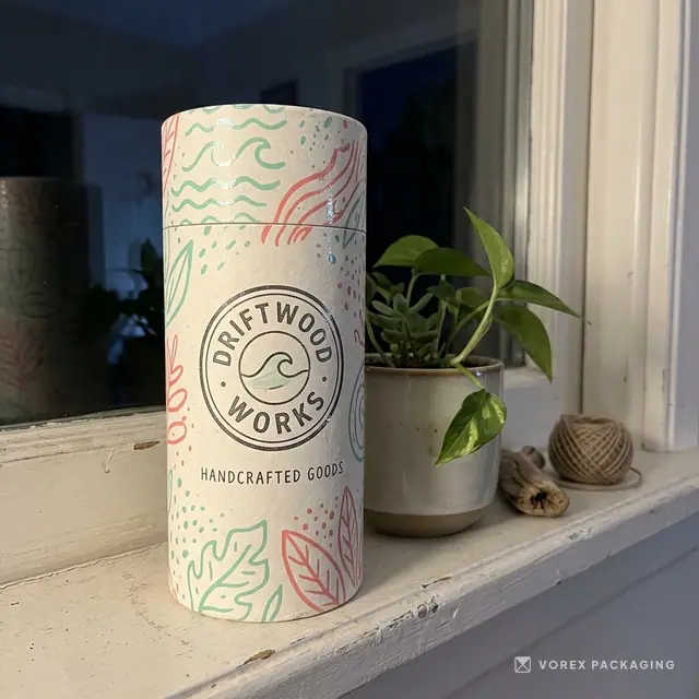 Custom Cylinder Tube Boxes by Vorex