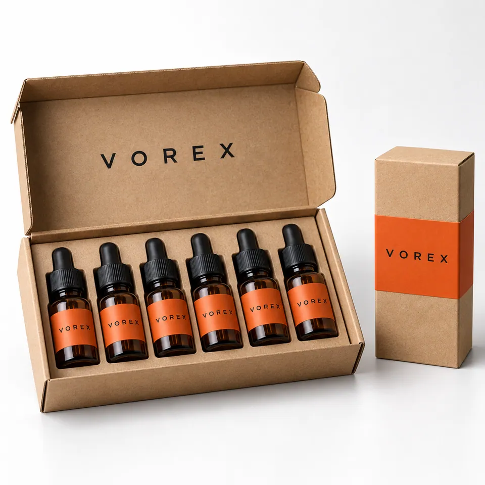 Custom Essential Oil Boxes by Vorex