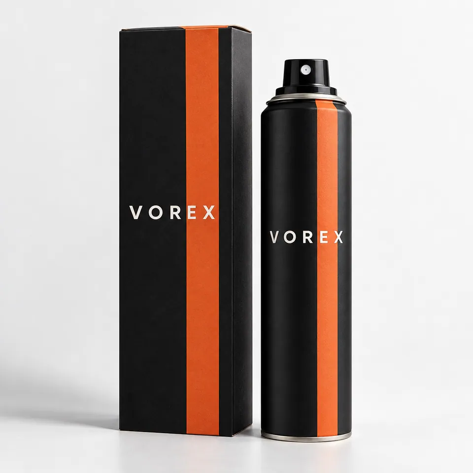 Custom Hairspray Boxes by Vorex