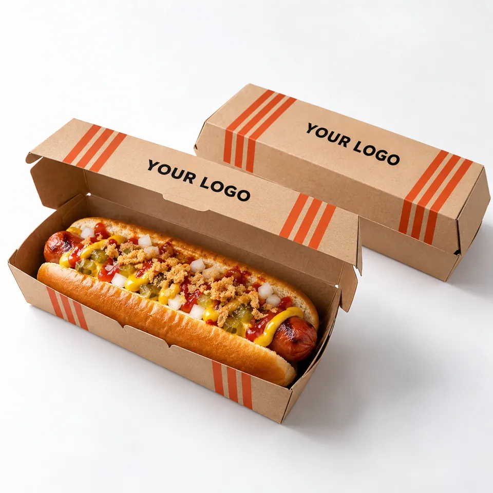 Custom Hot Dog Boxes by Vorex