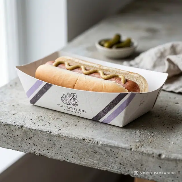 Custom Hot Dog Trays by Vorex