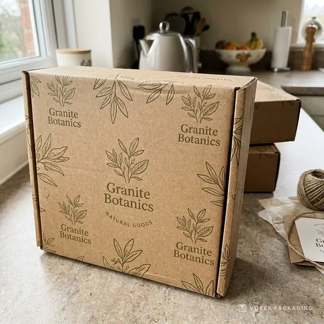 Custom Kraft Mailer Boxes by Vorex