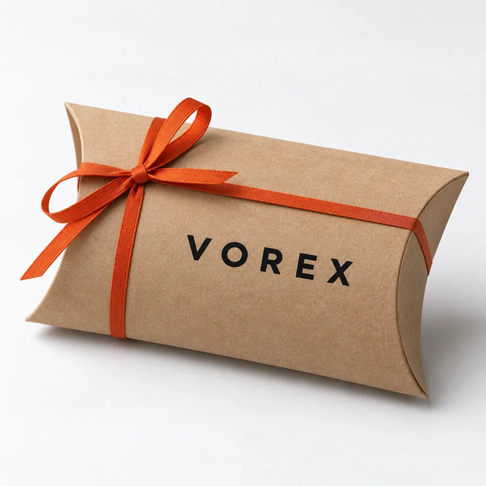 Custom Kraft Pillow Boxes by Vorex