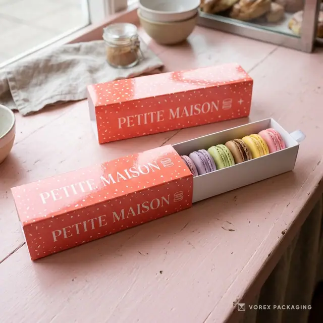 Custom Macaron Boxes by Vorex