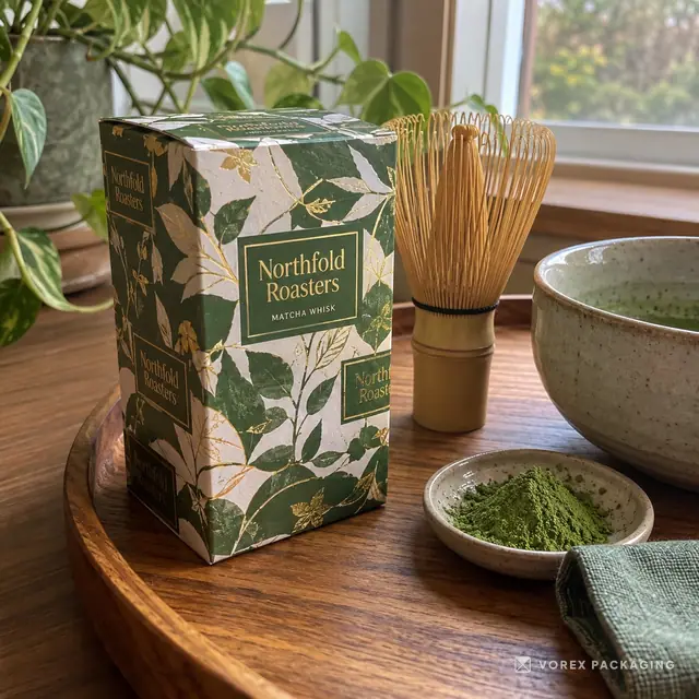 Custom Matcha Whisk Boxes by Vorex