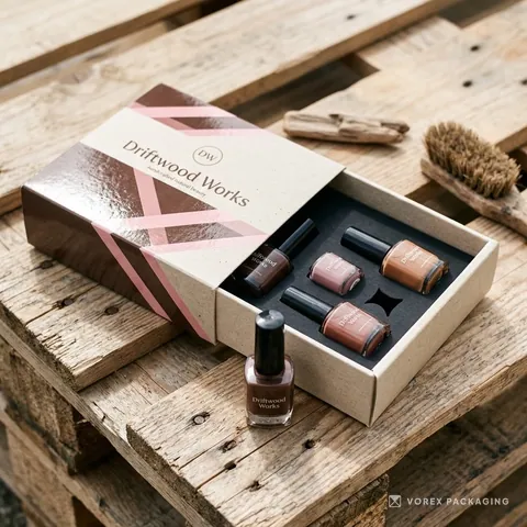 Custom Nail Polish Boxes by Vorex