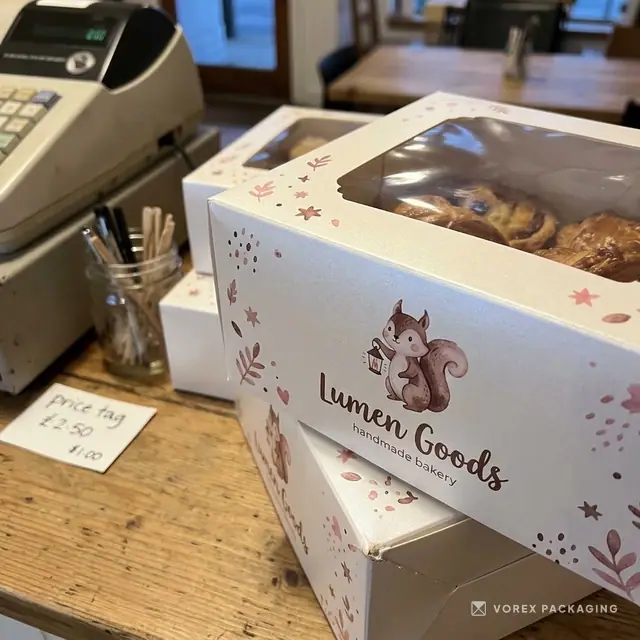 Custom Pastry Boxes by Vorex