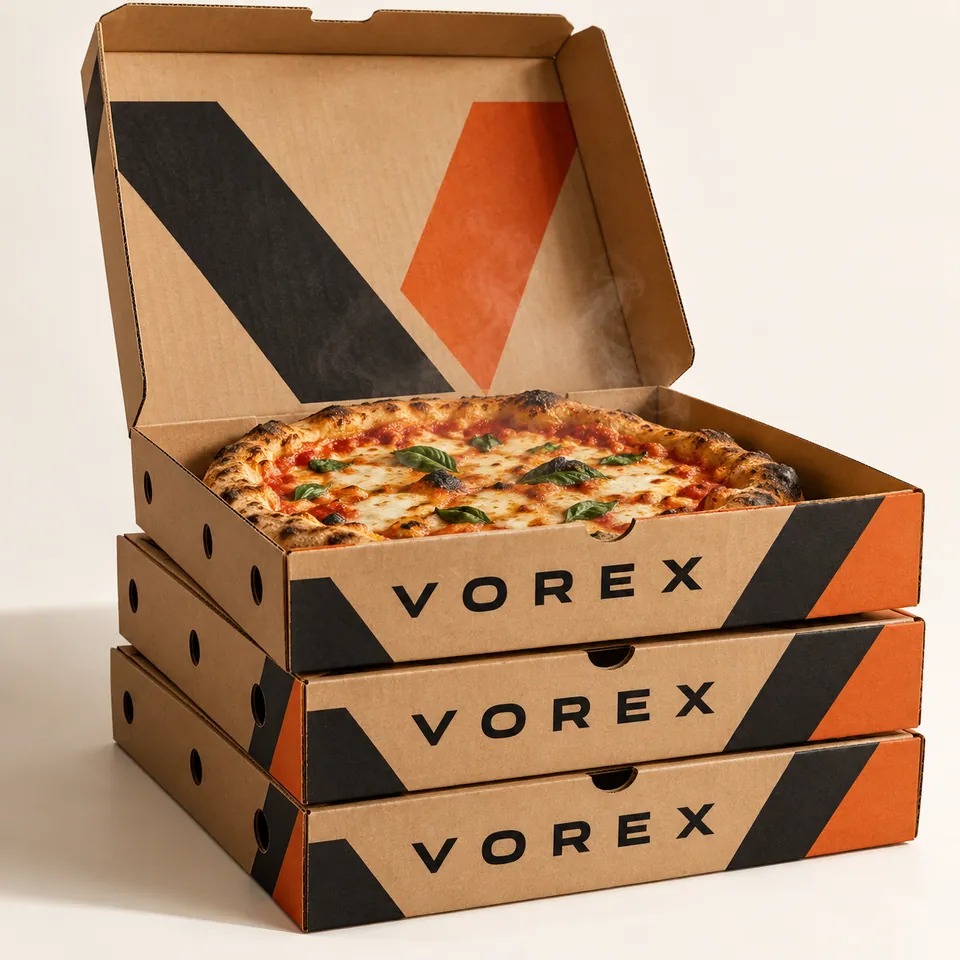 Custom Pizza Boxes by Vorex