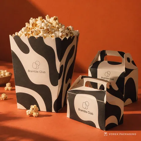 Custom Popcorn Boxes by Vorex