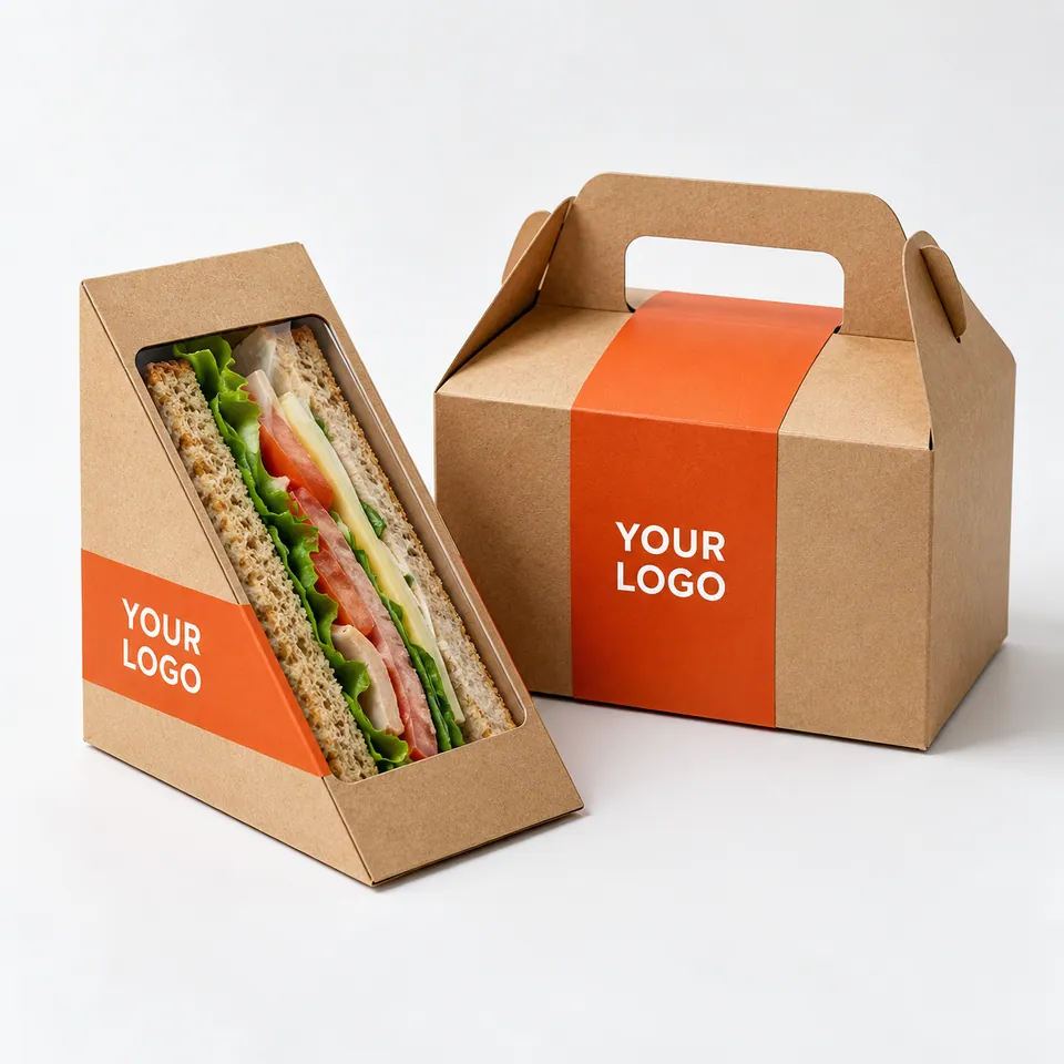 Custom Sandwich Boxes by Vorex