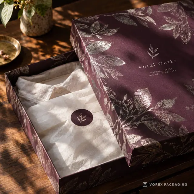 Custom Shirt Boxes by Vorex