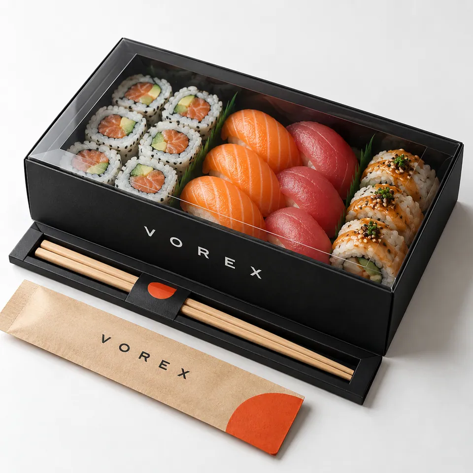 Custom Sushi Boxes by Vorex