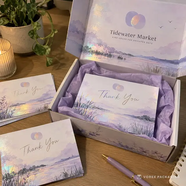 Custom Thank You Cards by Vorex