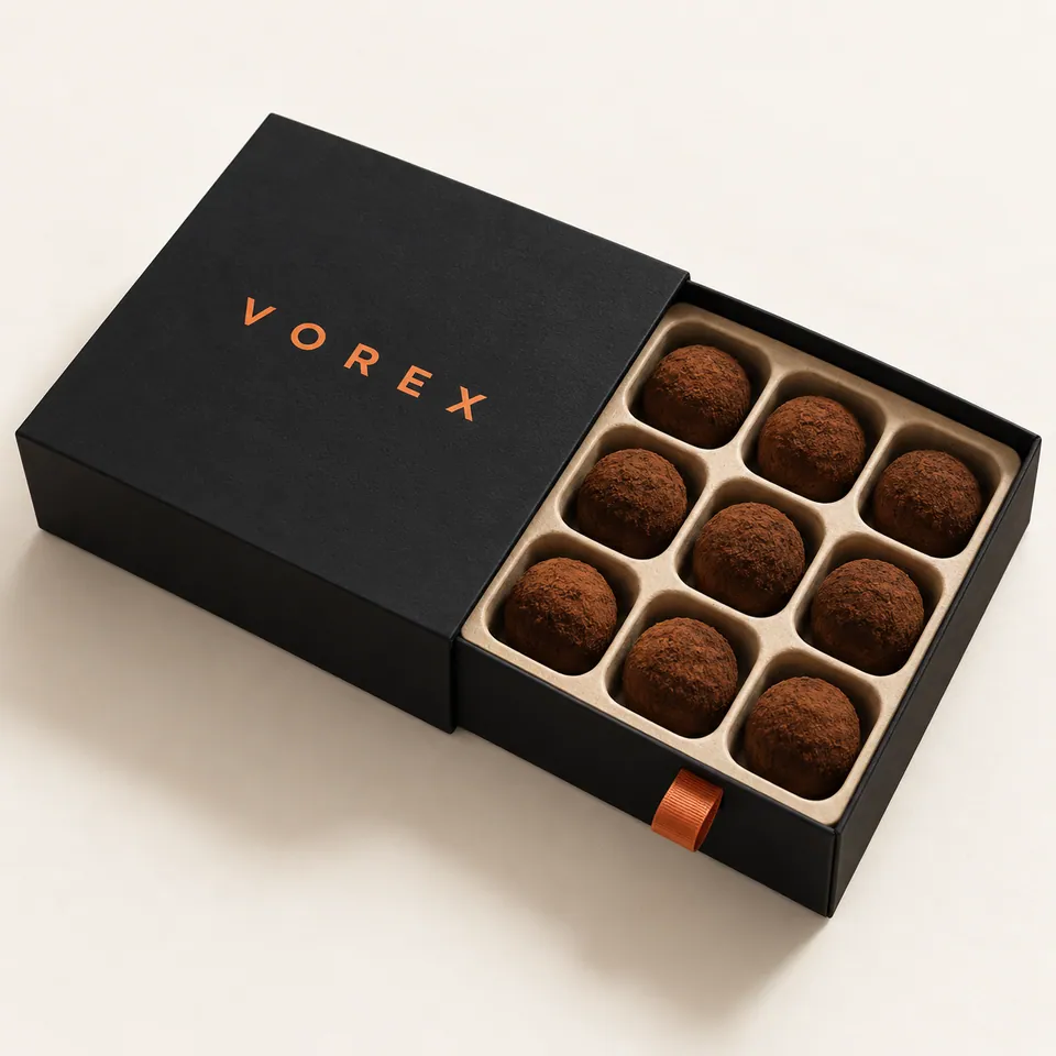 Custom Truffle Boxes by Vorex
