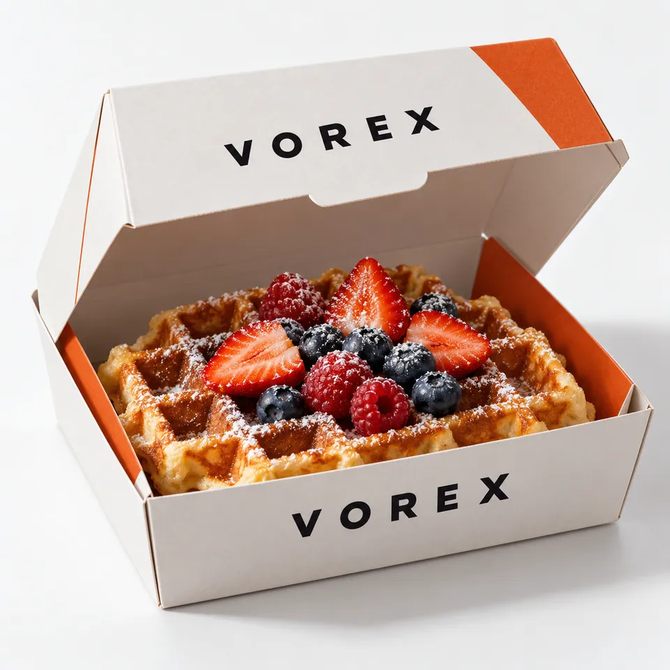 Custom Waffle Boxes by Vorex