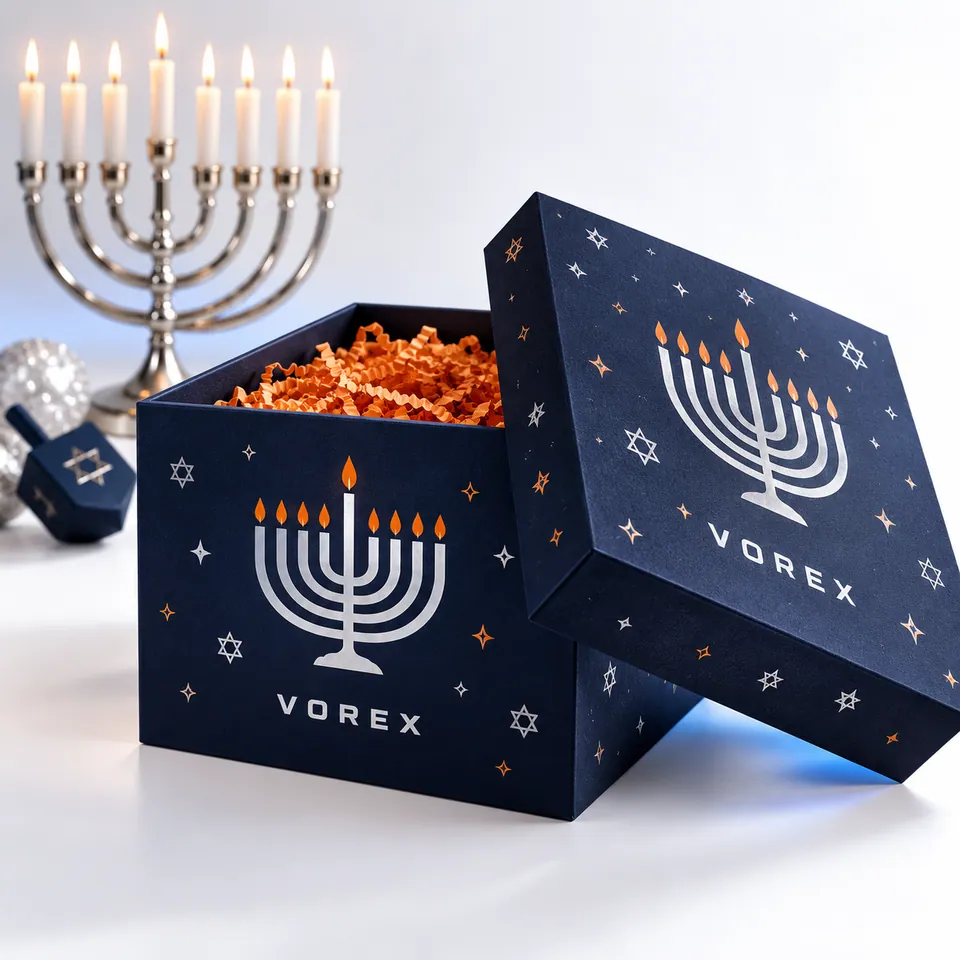 Custom Hanukkah Gift Boxes by Vorex