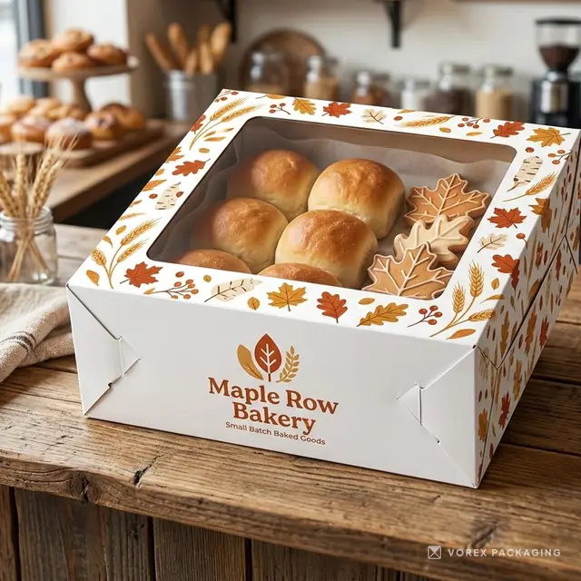 Custom Thanksgiving Bakery Boxes by Vorex