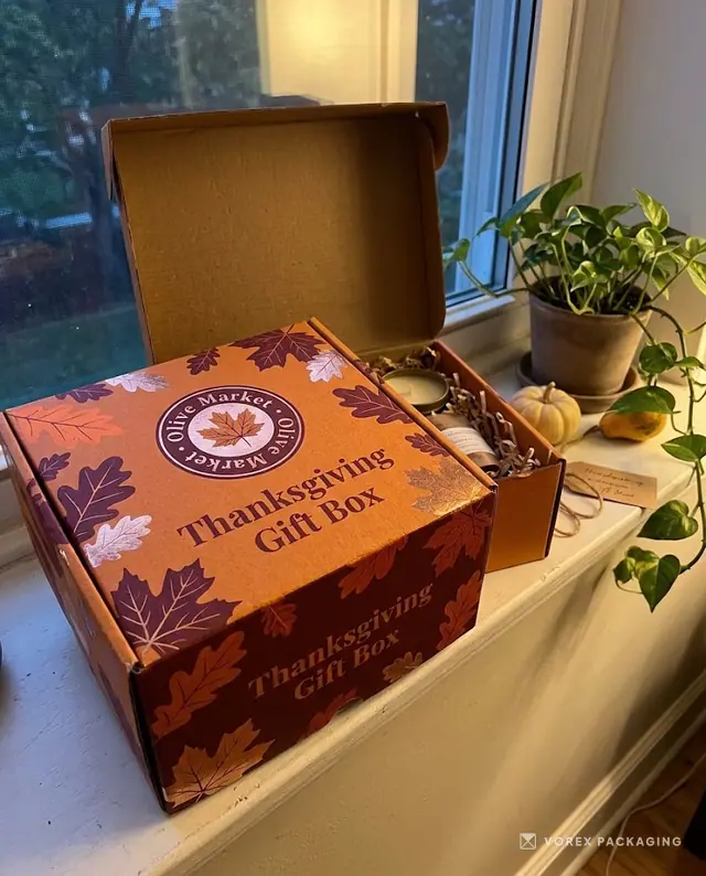 Custom Thanksgiving Gift Boxes by Vorex